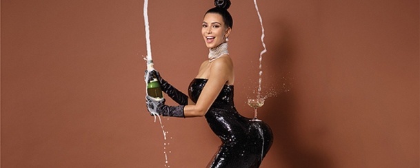 As fotos polémicas de Kim Kardashian nua!